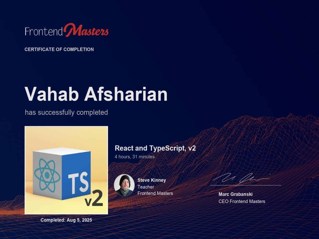 React and TypeScript